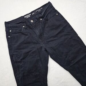 Denizen from Levi's 231 Athletic Fit Black Jeans Mens Size 33x30